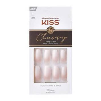 Sztuczne paznokcie Classy KCS01C x28 L Kiss KISS
