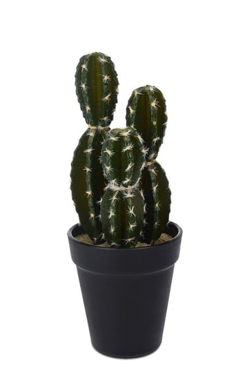 Sztuczny kaktus w donicy, wzór 3, 27 cm Świeżo Palona