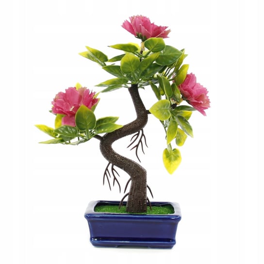 Sztuczny Kwiat Drzewko Bonsai Różne Kolory 20cm Midex