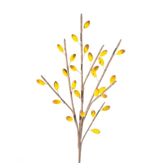 Sztuczny kwiat EUROFIRANY FLORE, 30x35 cm, żółty, 6 szt. Eurofirany