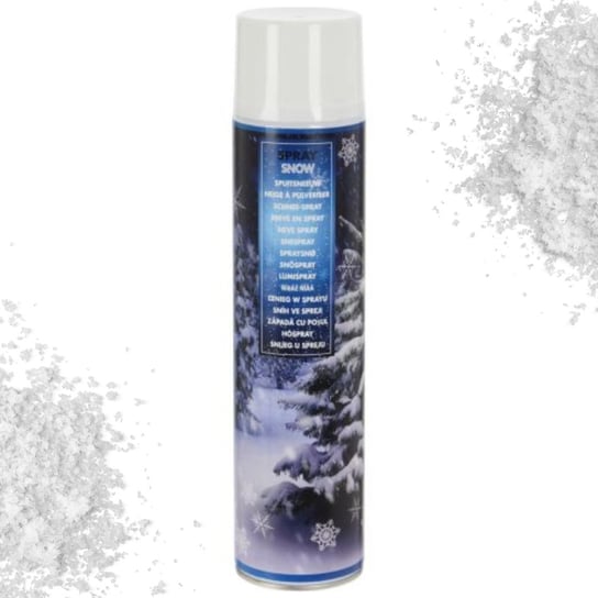 Sztuczny Śnieg W Sprayu Spray Dekoracyjny Duży Xxl 600Ml Inna marka