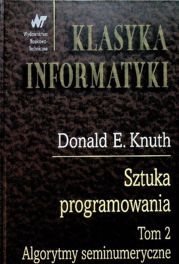 Sztuka programowania Tom 2 Knuth Donald E.