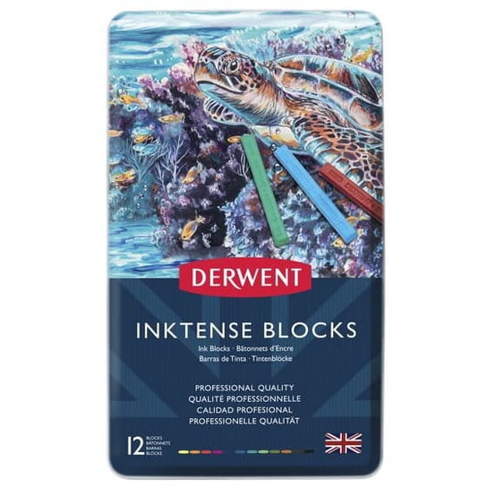 Sztyfty Derwent Inktense Blocks 12 kolorów Inna marka