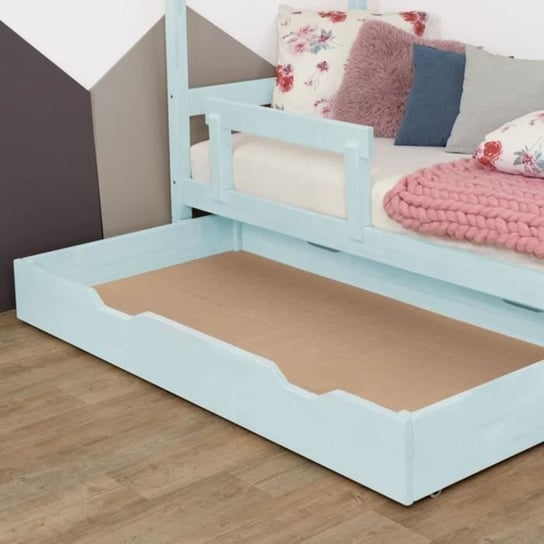 Szuflada łóżka 120 x 190 BUDDY - jasnoniebieska Youdoit