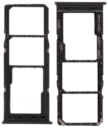 SZUFLADKA TACKA KARTY SIM DO SAMSUNG A12 A125 CZARNY Samsung