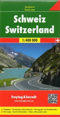 Szwajcaria. Mapa 1:400 000 Opracowanie zbiorowe