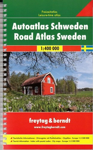 Szwecja. Atlas 1:400 000 Opracowanie zbiorowe