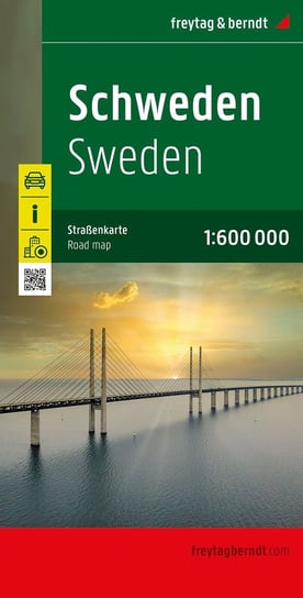 Szwecja. Mapa 1:600 000 Opracowanie zbiorowe