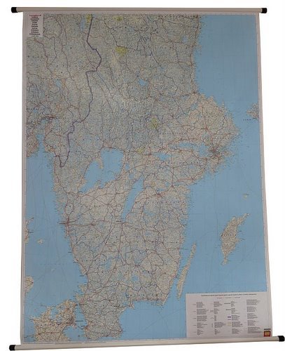 Szwecja. Mapa ścienna 1:600 000 Freytag & Berndt