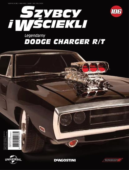 Szybcy i Wściekli Legendarny Dodge Charger R/T Nr 106 De Agostini Publishing S.p.A.