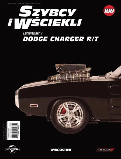Szybcy i Wściekli Legendarny Dodge Charger R/T Nr 108 De Agostini Publishing S.p.A.