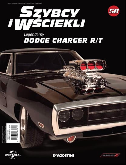 Szybcy i Wściekli Legendarny Dodge Charger R/T Nr 58 De Agostini Publishing S.p.A.