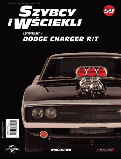 Szybcy i Wściekli Legendarny Dodge Charger R/T Nr 59 De Agostini Publishing S.p.A.