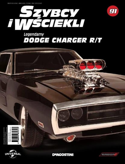Szybcy i Wściekli Legendarny Dodge Charger R/T Nr 91 De Agostini Publishing S.p.A.