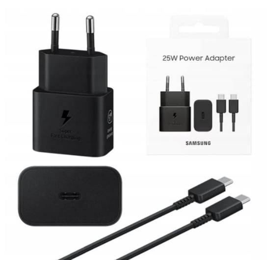 Szybka Ładowarka Samsung 25W EP-T2510 Blister Fast Charge Kabel USB-C Samsung Electronics