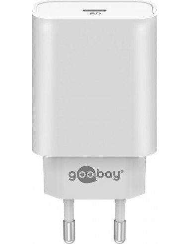 Szybka ładowarka USB-C™ PD (45 W) biały Goobay