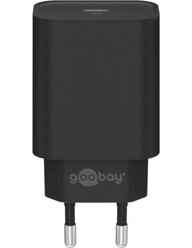 Szybka ładowarka USB-C™ PD (45 W) czarna Goobay