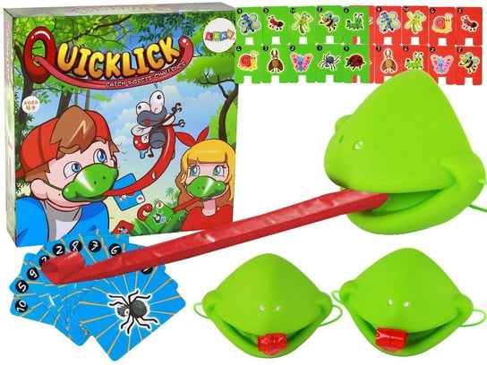 Szybki język żaba - złap owada, gra zręcznościowa, Lean Toys Inna marka