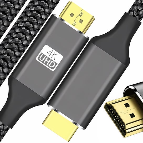 SZYBKI KABEL HDMI 2.0 4K 60Hz HDR High Speed ARC 3m Ethernet 18 Gb/s Novaza Tech