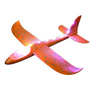 Szybowiec z dwoma trybami latania (rozpiętość 480mm, diody LED) - pomarańczowy GPX Extreme