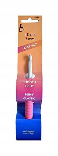 Szydełko PONY Easy Grip / 15 cm / 7,0 mm Pony