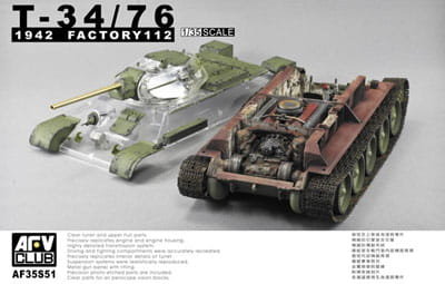 T-34/76 Model.1942 (Factory 112) 1:35 Afv Club 35S51 Inna marka