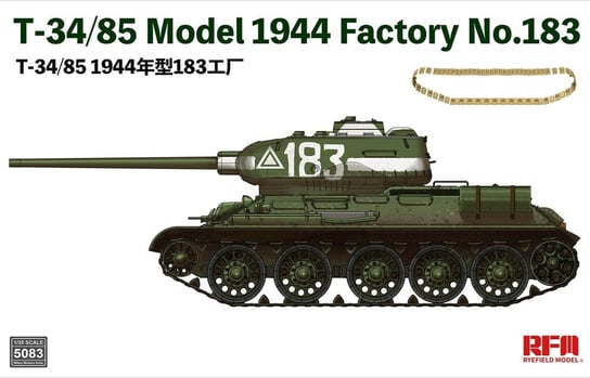 T-34/85 Model 1944 Factory No.183 1:35 Rye Field Model 5083 Rye Field Model