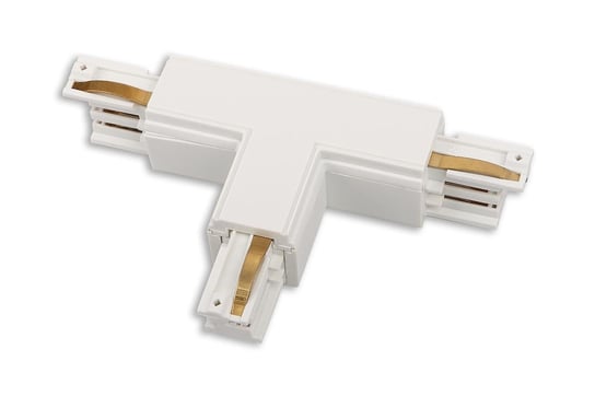 T - ŁĄCZNIK szynoprzewodu uziemienie lewe "T" Connector MHT1-T/L-WH Maxlight do 3-fazowej szyny natynkowej 230V biały MaxLight