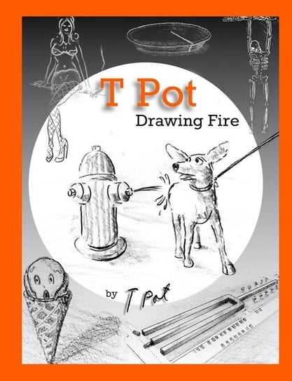 T Pot Drawing Fire Pot T