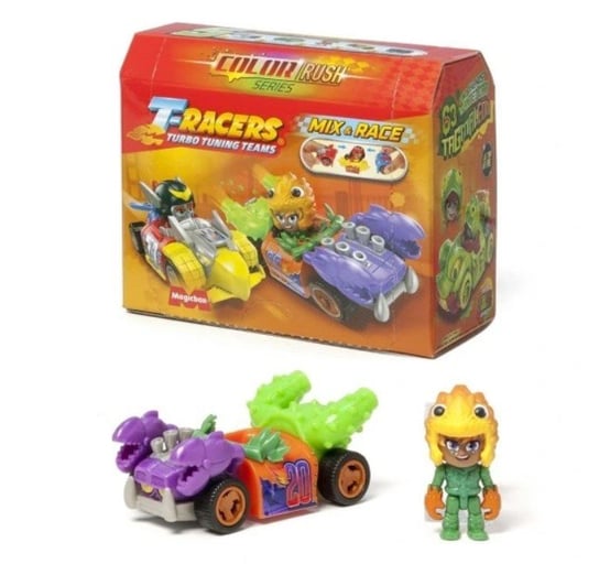T-Racers Autko z Figurką T-Racers