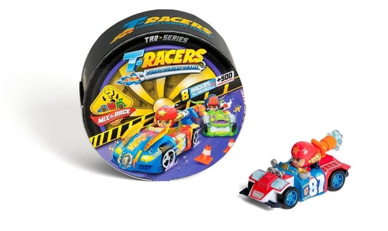 T-Racers Autko z Figurką T-Racers