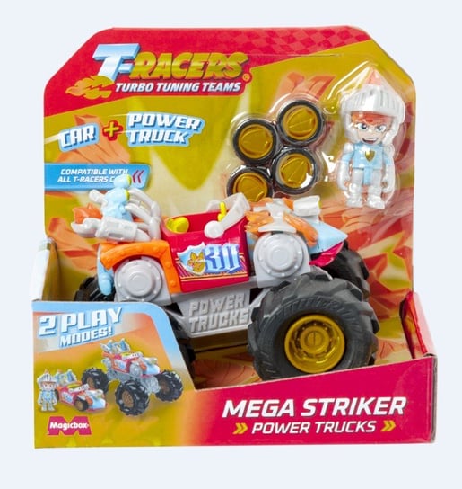 T-Racers Pojazd Power Trucks Mega Striker Magic Box Toys Polska Sp. z o.o.