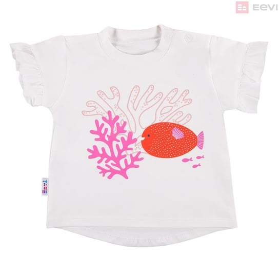 T-SHIRT CORAL REEF DZ BIAŁY Ewa Klucze - 74 Ewa Klucze