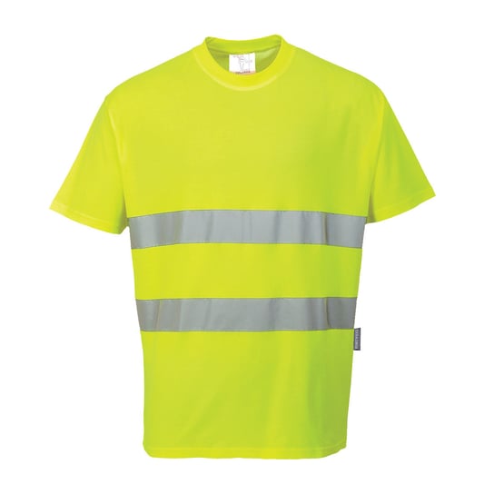 T-shirt Cotton Comfort PORTWEST [S172] Żółty M Portwest
