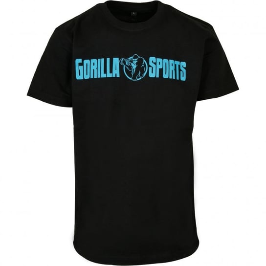 T-shirt czarny M Gorillasports Gorilla Sports