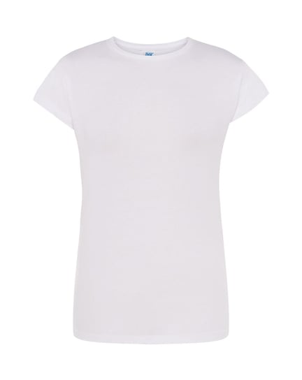 T-shirt damski biały 170g/m2 roz. L M&C