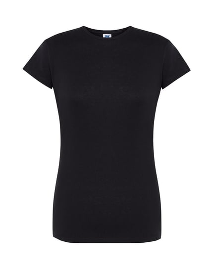 T-shirt damski czarny 170g/m2 roz. L M&C