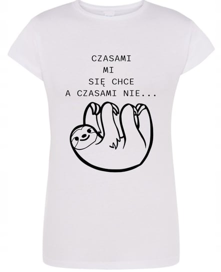 T-Shirt damski Czasami mi się chcę czasami Nie L Inna marka