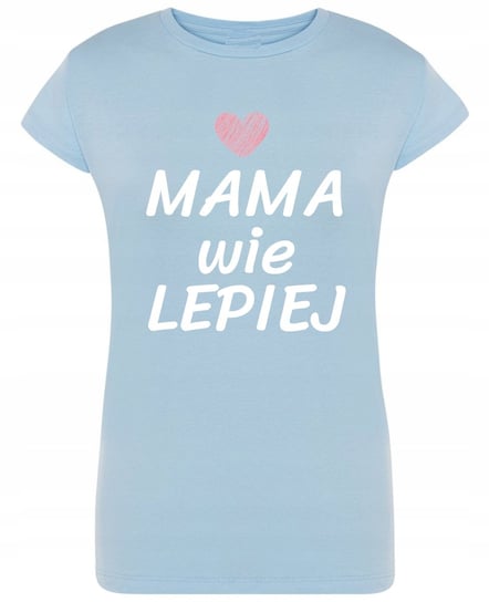 T-Shirt damski Dzień Mamy MAMA wie Lepiej r.XXL Inna marka