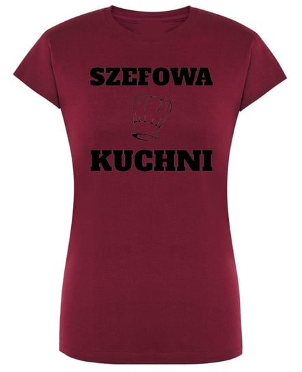 T-Shirt damski Dzień Mamy Szefowa Kuchni MAMA M Inna marka