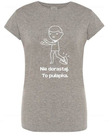 T-Shirt damski fajny nadruk Nie dorastaj to PUŁAPKA M Inna marka