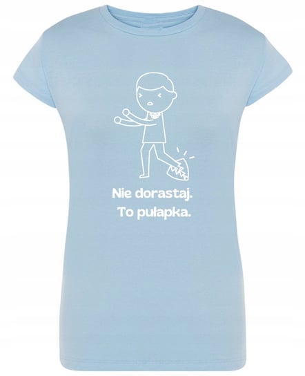 T-Shirt damski fajny nadruk Nie dorastaj to PUŁAPKA XL Inna marka