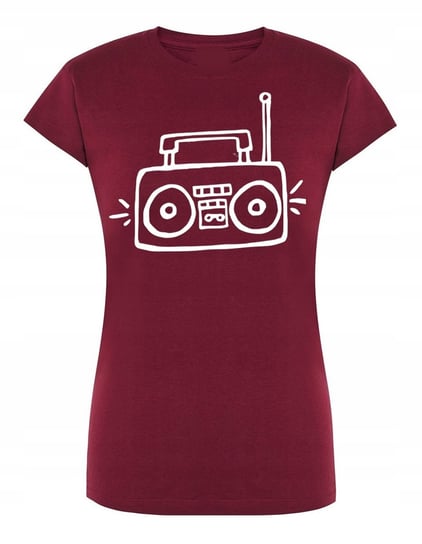 T-Shirt damski fajny nadruk RADIO Rozm.L Inna marka