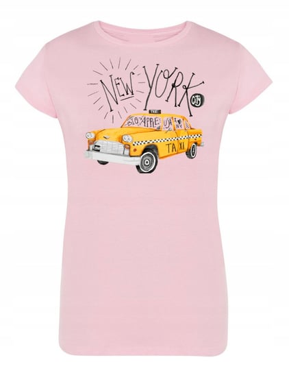 T-Shirt damski fajny nadruk Taxi Nowy Jork r.L Inna marka