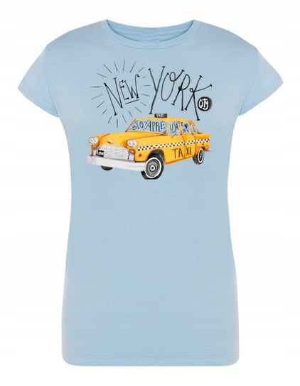 T-Shirt damski fajny nadruk Taxi Nowy Jork r.L Inna marka