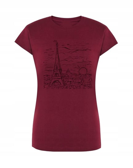T-Shirt damski fajny nadruk Wieża Eiffla r.XXL Inna marka