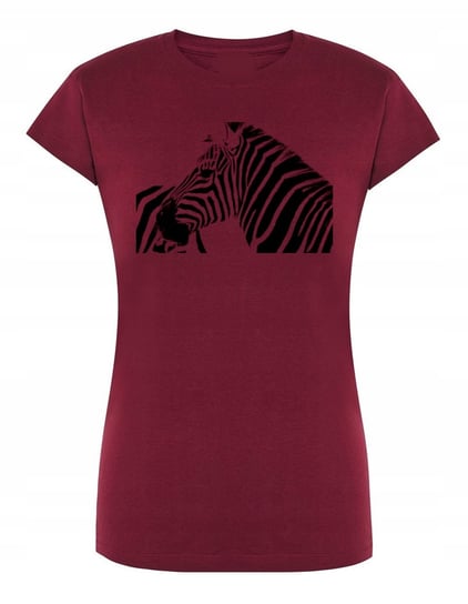 T-Shirt damski fajny nadruk ZEBRA Rozm.L Inna marka