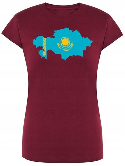 T-Shirt damski Flaga Mapa Kazachstan r.XXL Inna marka