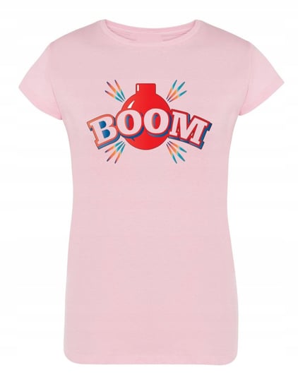 T-Shirt damski kolorowy nadruk BOOM r.XXL Inna marka