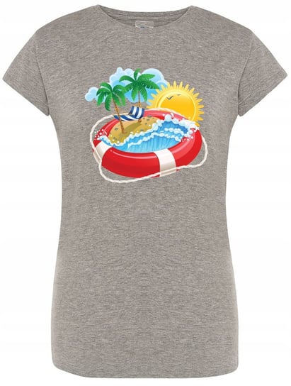 T-Shirt damski Lato Wakacyjny r.L Inna marka